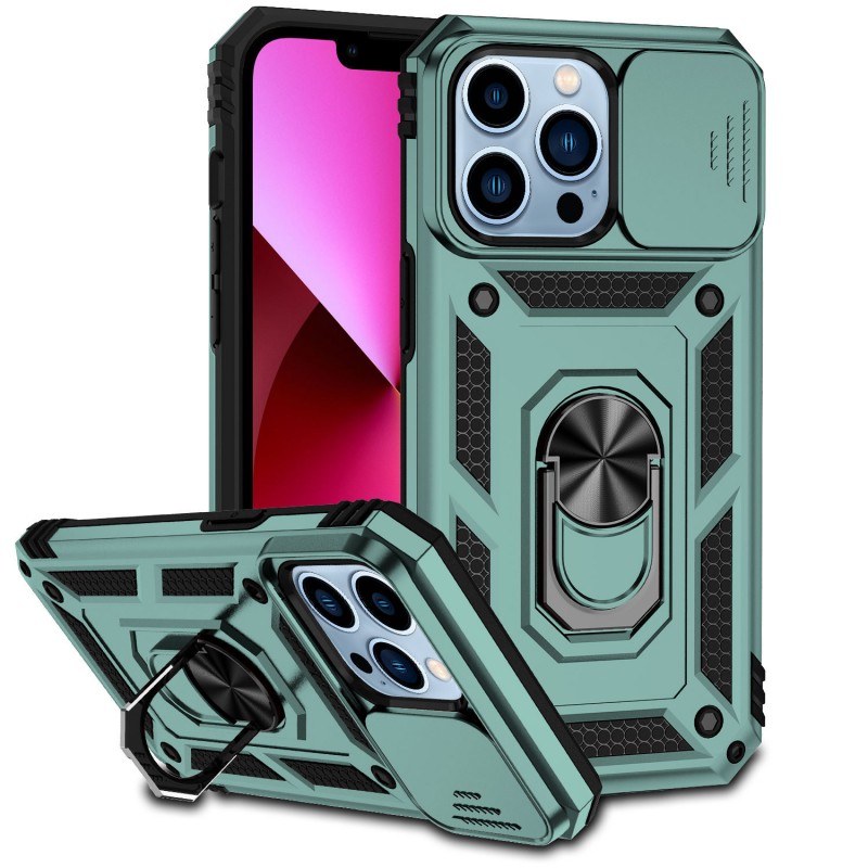 Heavy Duty Military Push Window Phone Case 